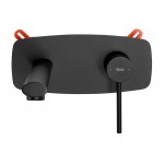 Смеситель для умывальника встраиваемый REA OVAL BLACK